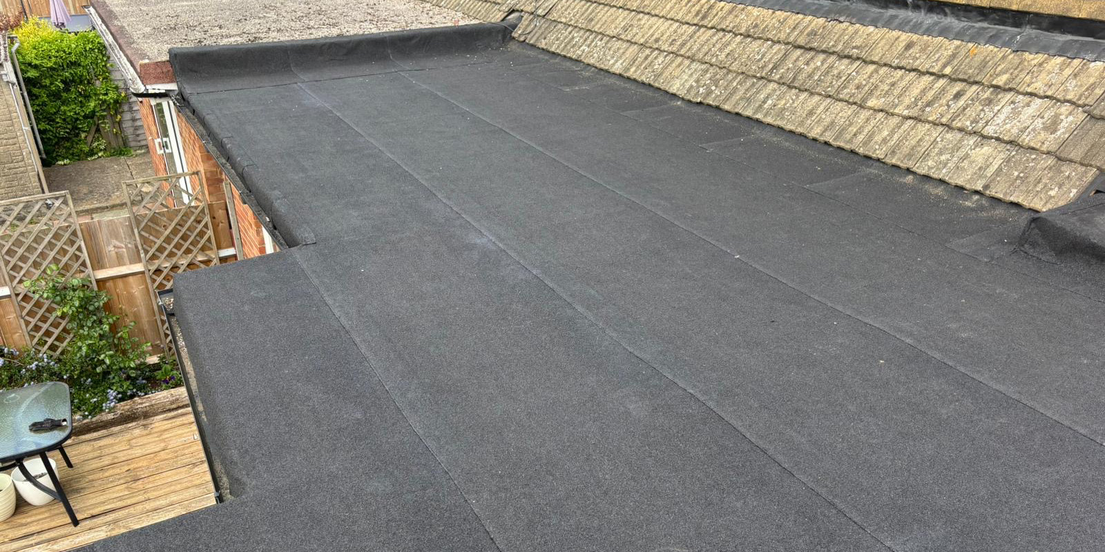 HighPoint GRP Roof Installation After