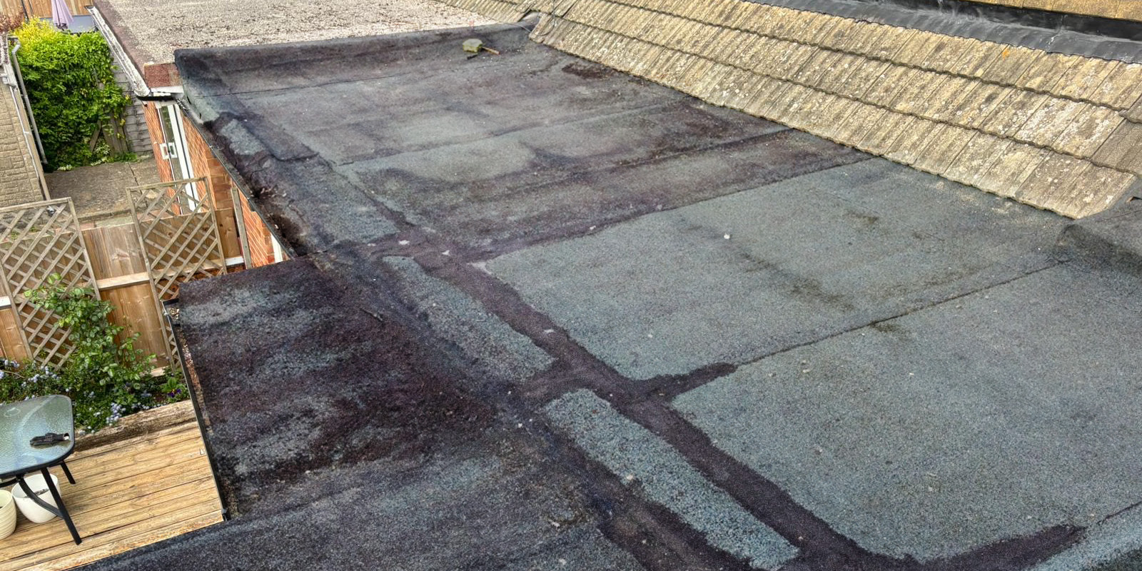 HighPoint GRP Roof Installation Before